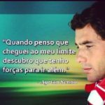 Imagem de motivação Ayrton Senna