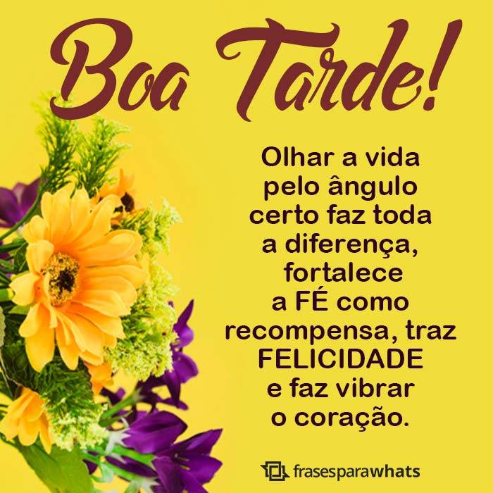 Boa tarde para mandar no WhatsApp, Facebook, Instagram