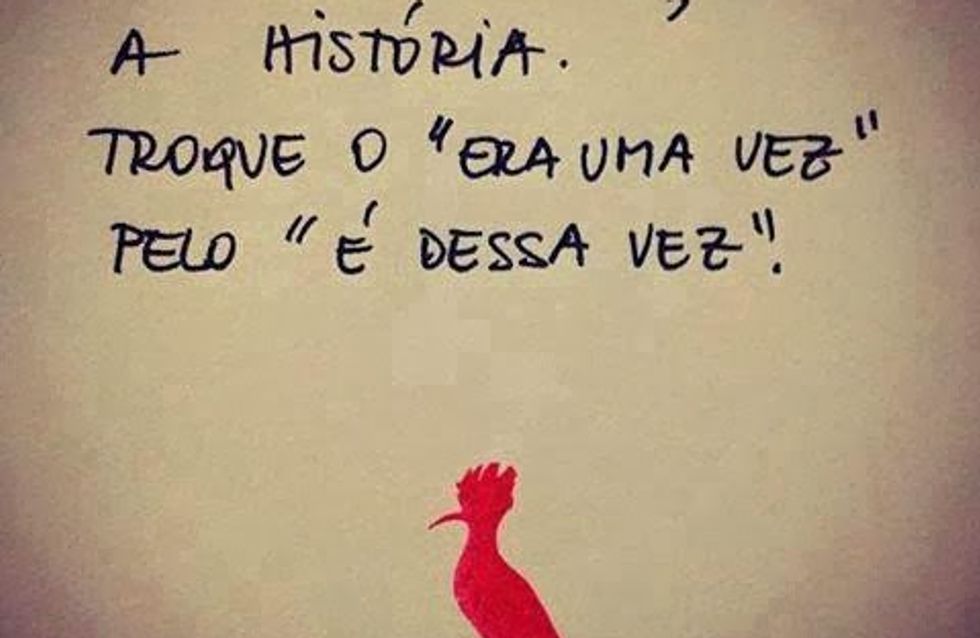 Troque o "Era uma vez" pelo "É dessa vez"