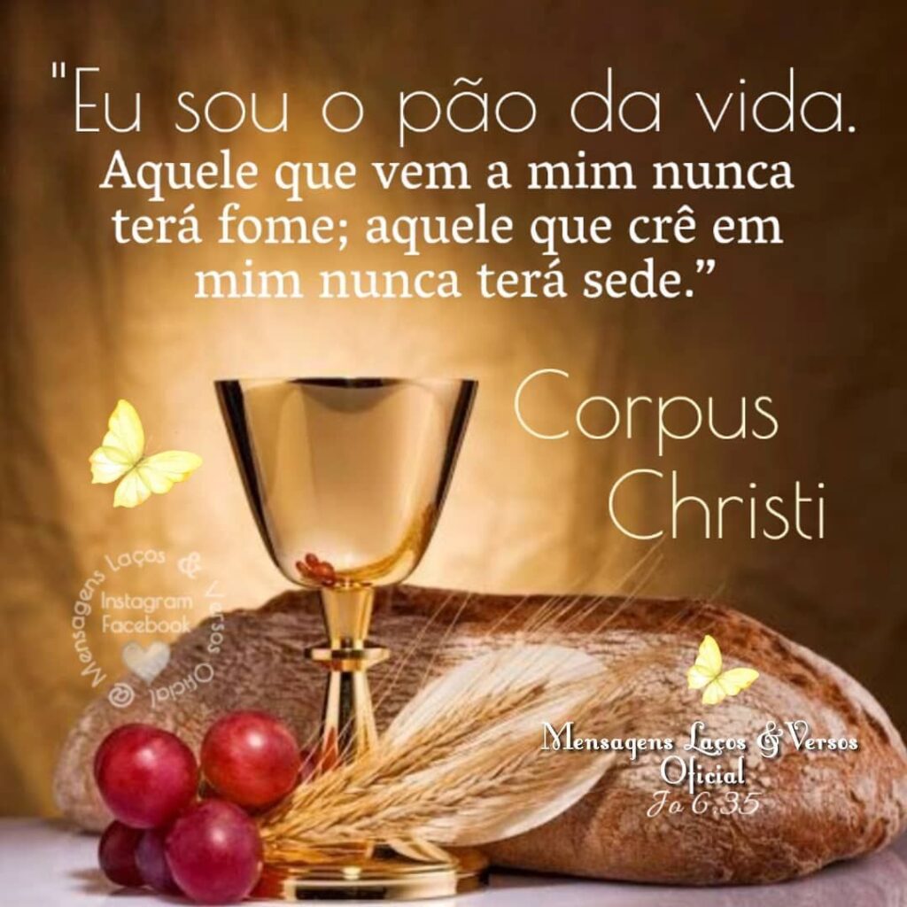  Imagens e Mensagens para Corpus Christi