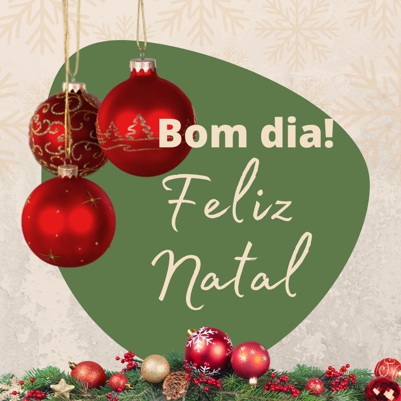 Bom Dia e Feliz Natal: Desejos de Alegria e Magia para Você!