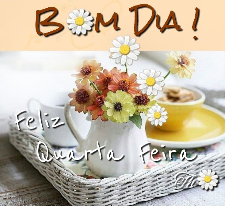 Bom Dia Feliz Quarta-feira com Estilo