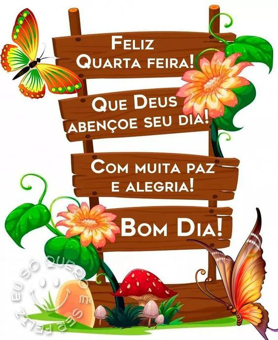 Energize sua Quarta: Bom Dia Feliz