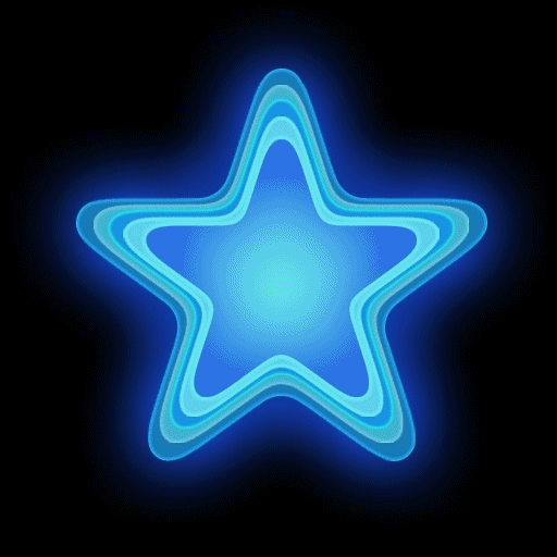 Ilumine suas Postagens com Deslumbrantes GIFs de Estrelas