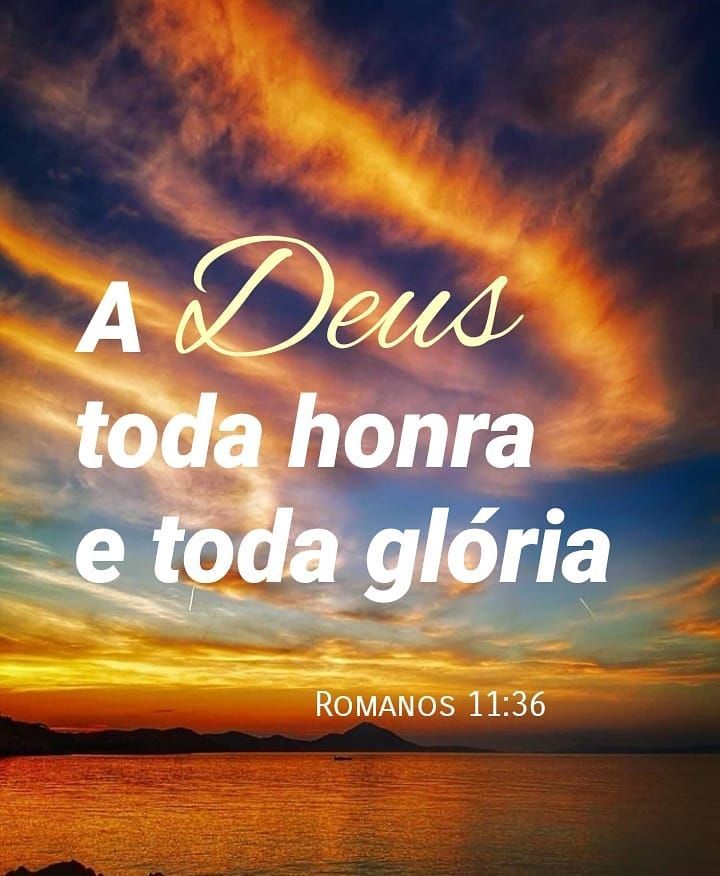 Mensagens com ‘A Deus Toda Honra e Toda Glória’