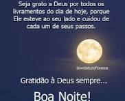 Boa Noite com a Proteção e Amor Divino de Deus