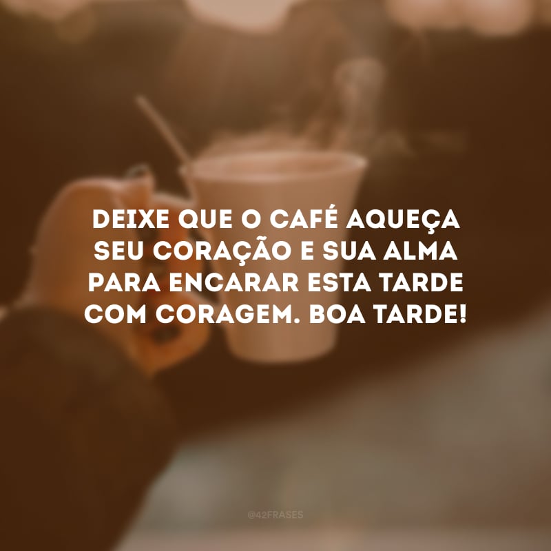 Um Momento Aconchegante - Boa Tarde com Café